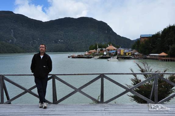 Visita à Caleta Tortel, no sul do Chile